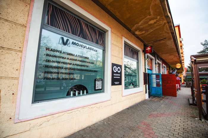 Mojevlasy.cz - Exteriér pobočky Ostrava - Poruba,